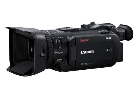 キヤノン、1型センサー+光学15倍ズームの4Kビデオカメラ「XA55」。直販