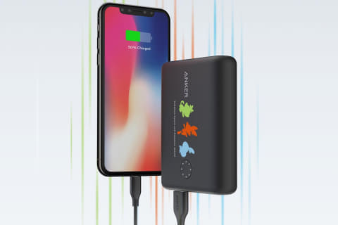 Switchを急速充電、AnkerがポケモンデザインのUSB-Cモバイルバッテリ