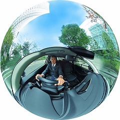 ユピテル、720度を同時録画する全天球ドラレコ「Q-01」 - Car Watch