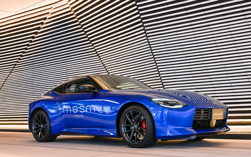 ホテル「メズム東京」が新型「フェアレディZ」の特別展示 10月限定で