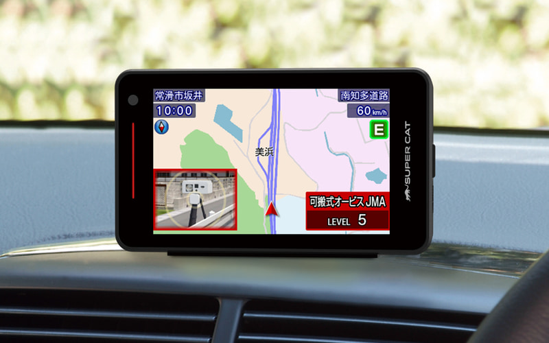 ユピテル、レーザー＆レーダー探知機「スーパーキャット」2025年モデル