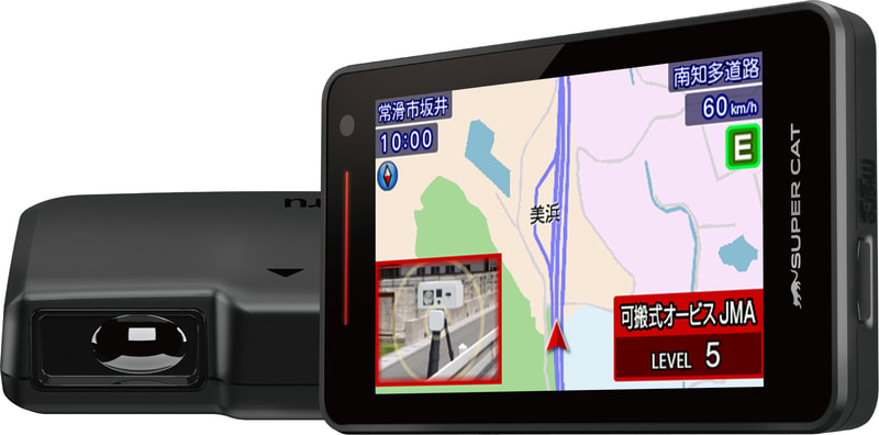 ユピテル、レーザー＆レーダー探知機「スーパーキャット」2025年モデル