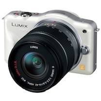 パナソニック、ストロボ内蔵で世界最小最軽量「LUMIX DMC-GF3
