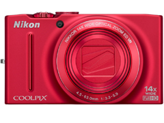 ニコン、広角25mmからの14倍ズームデジカメ「COOLPIX S8200
