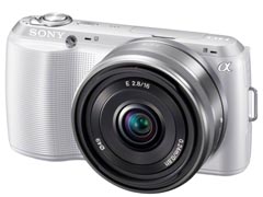 ソニー、「NEX-C3」に新色ホワイトを追加。ダブルズームキットも