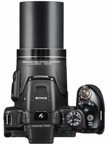 ニコン、手ブレ補正5段分の60倍ズーム機「COOLPIX P610」 - デジカメ