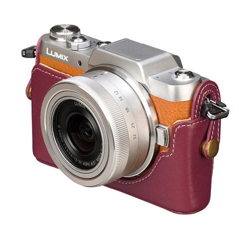 パナソニックLUMIX GF7用の本革ボディケース - デジカメ Watch Watch