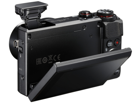 キヤノン、手ブレ補正効果4段分の「PowerShot G7 X Mark II