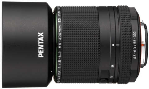 AFを高速化した望遠ズームレンズ「HD PENTAX-DA 55-300mmF4.5-6.3ED