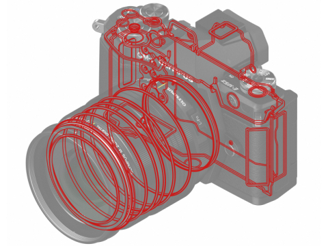 オリンパス、「OM-D E-M5 Mark II 12-40mm F2.8 レンズキット」を発売