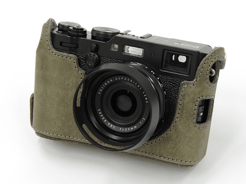 ユリシーズ、FUJIFILM X100F用のレザーケース - デジカメ Watch