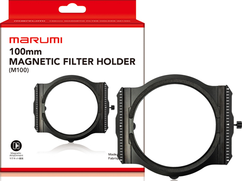 マルミ、マグネット構造を採用した100mmサイズ角型フィルター