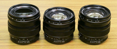 フォクトレンダーNOKTON 35mm/40mm/50mm F1.2に、スチル特化の