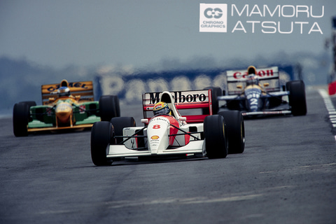 熱田護の「500GP-Plus」 第18回：1993年のアイルトン・セナ - デジカメ