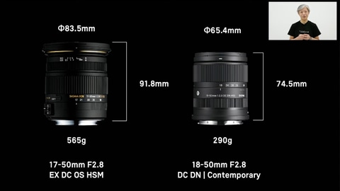 シグマが語った“超小型軽量 F2.8ズーム”「18-50mm F2.8 DC DN」開発の