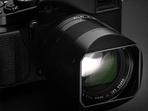 スクエアフード、「XF56mmF1.2 R」と「XF16mmF2.8 R WR」専用のアルミ