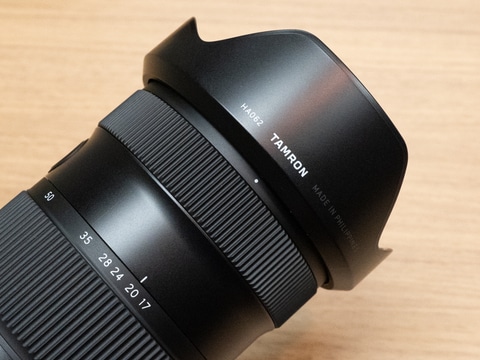 タムロン、フルサイズ広角ズーム「17-50mm F/4 Di III VXD」を10月発売