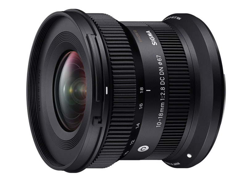 シグマ、小型軽量のAPS-C超広角ズーム「10-18mm F2.8 DC DN」にRF
