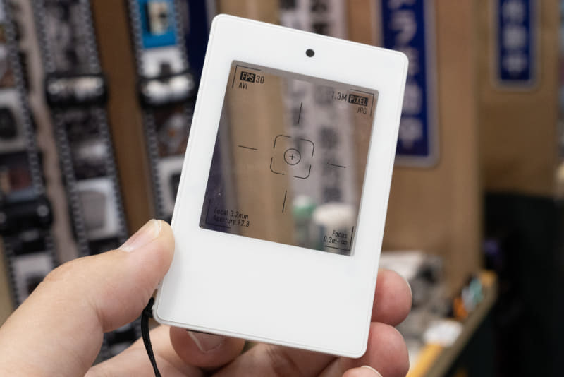 CP+2025】ファインダーだけのカメラ？ Escuraの「InstantSnap