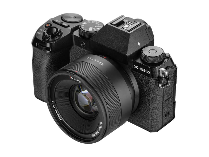 重量約181gの大口径AF単焦点レンズ、7Artisans「35mm F1.4 AF