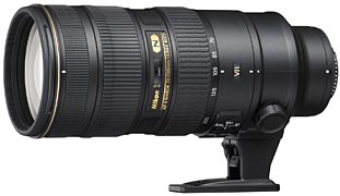 ニコン、「AF-S NIKKOR 70-200mm F2.8 G ED VR II」を11月27日に発売