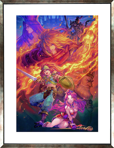 聖剣伝説3」、SFC版とリメイク版の複製原画11種が本日発売 - GAME Watch