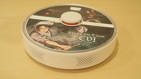 進撃の巨人』リヴァイ兵長（CV:神谷浩史）コラボロボット掃除機