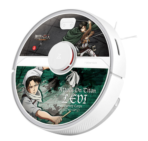 進撃の巨人」リヴァイ兵長の声で動く！ ロボット掃除機「Roborock S6