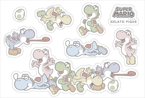 ジェラート ピケ、最新「マリオ」コラボは「カラフルヨッシー