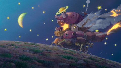 ジブリパーク」新エリア「魔女の谷」の開園を記念した“城が動く”新CMが