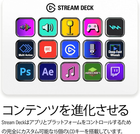 Amazonセール】Elgatoの配信者向けキーボード「Stream Deck」が