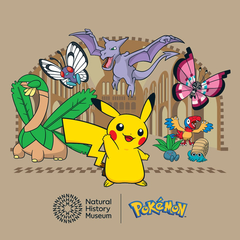 ポケモンがロンドン自然史博物館とコラボ。「ポケモン生態図鑑」を