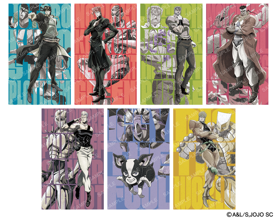 スシロー×ジョジョの奇妙な冒険、コラボ限定ピック/ステッカー