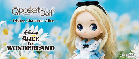 ふしぎの国のアリス」が「Q posket」シリーズからドールフィギュアと