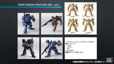 TGS2022】「フロントミッション ストラクチャーアーツ」vol.3は塗装