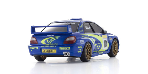 京商のRCカー「ミニッツAWD スバル インプレッサ WRC 2002」が楽天