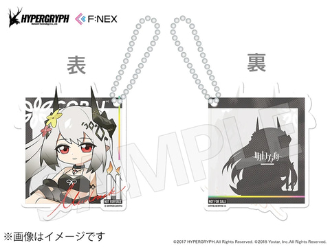 アークナイツ」より、マドロックがゲーム内衣装「安息の午夜DN06」の姿