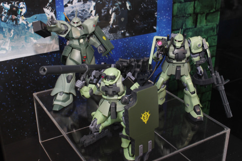 特別企画】【魂ネイションズ撮り下ろし】ザメル砲部隊の「ザクII F2型