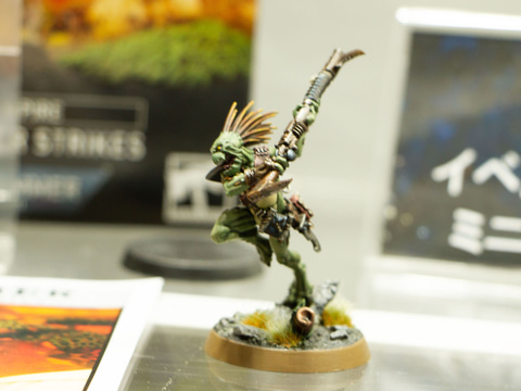 一般公開日の「ウォーハンマー」ゲームズワークショップブースから