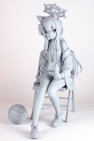 ブルーアーカイブ」より体操服姿のマリーのフィギュアが原型初公開