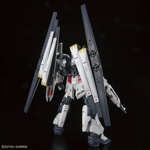 RG 1/144 νガンダム（ダブル・フィン・ファンネル装備型）」がGUNDAM