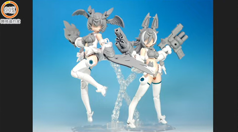 メガミデバイス】「PUNI☆MOFU シャオ（梟）/ラン（狼）」が2025年2月