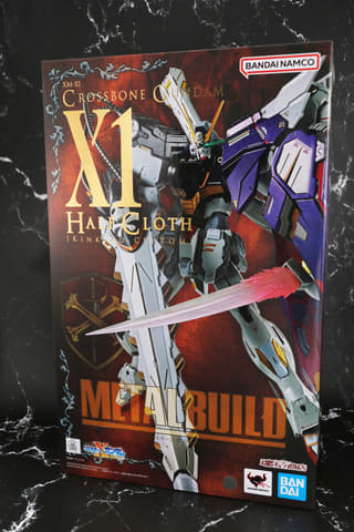 新品未開封 輸送箱未開封 METAL BUILDクロスボーン・ガンダムX1 ハーフ