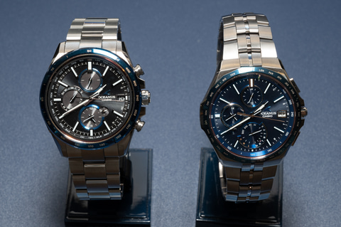 カシオ オシアナス 空の“濃い青”を映す2機種 - Impress Watch