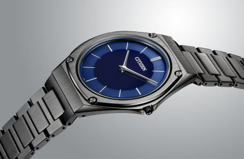 シチズン、極薄「エコ・ドライブ ワン」に限定ブルー - Impress Watch