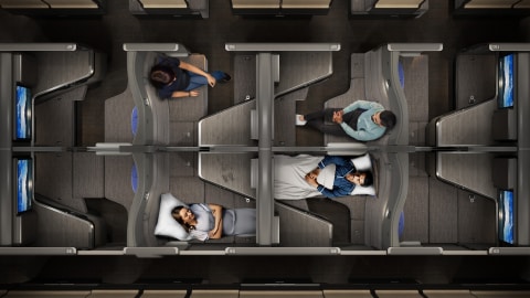 ANA、”個室型“の新ビジネスクラスシート - Impress Watch