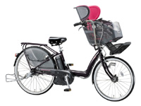 ブリヂストン、安全面を強化した3人乗り電動アシスト自転車 - 家電 Watch