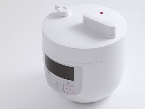 シロカ、無水や蒸し料理など1台6役の電気圧力鍋の4Lの大容量バージョン