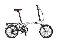 乗る・転がす・運ぶ”が可能な三つ折り式構造の電動アシスト自転車が