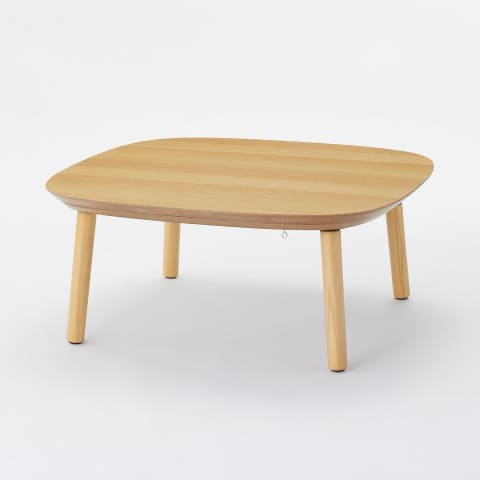 無印良品、1年中使えるデザインのこたつ。楕円や正方形など4タイプ